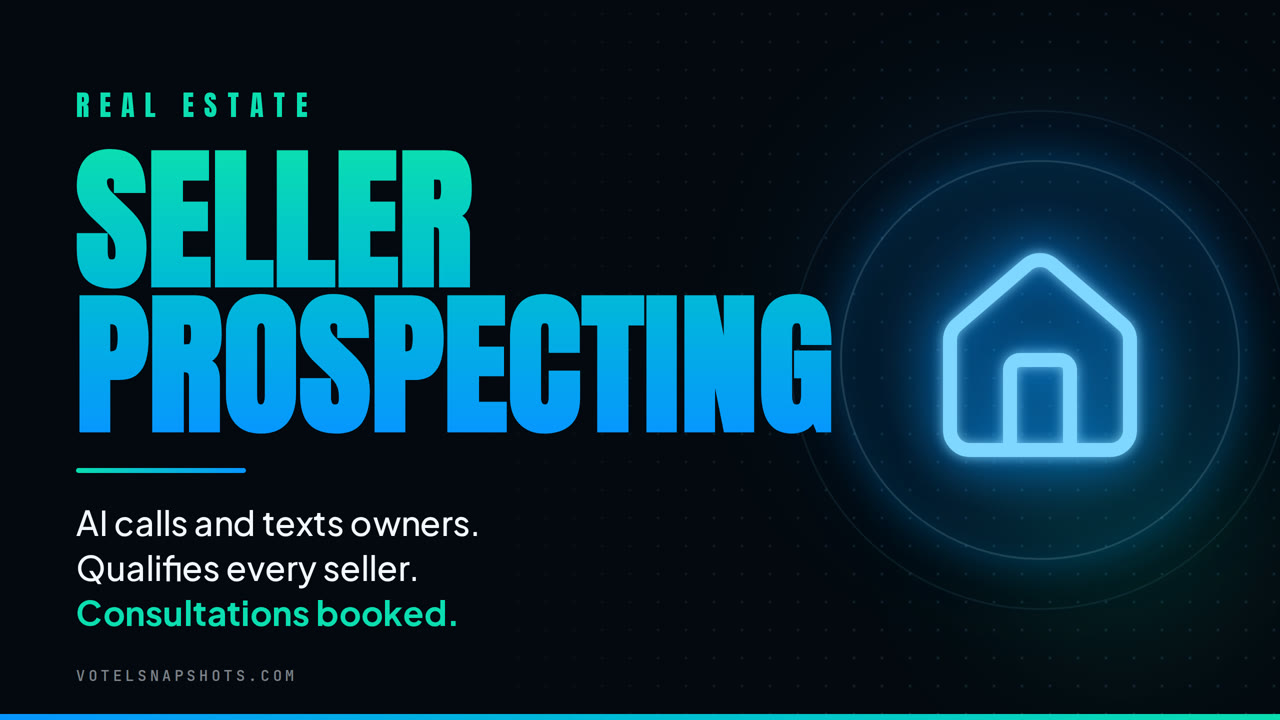 Real Estate Seller Prospecting snapshot cover